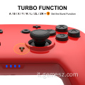 Controller per PC rosso con retroilluminazione a LED Wireless